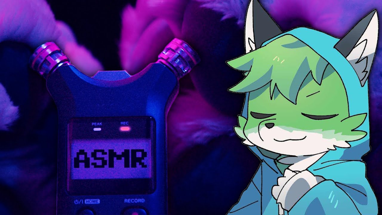 Furry ASMR // Mic Touching [No Talking]