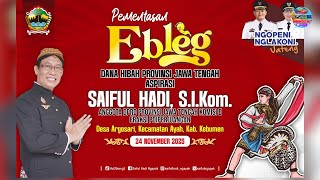 Download Lagu LIVE STREAMING 🔴 PAGELARAN SENI EBLEG BUDI UTOMO - FORUM KEBUMEN AJI - DANA HIBAH PROV JATENG MP3