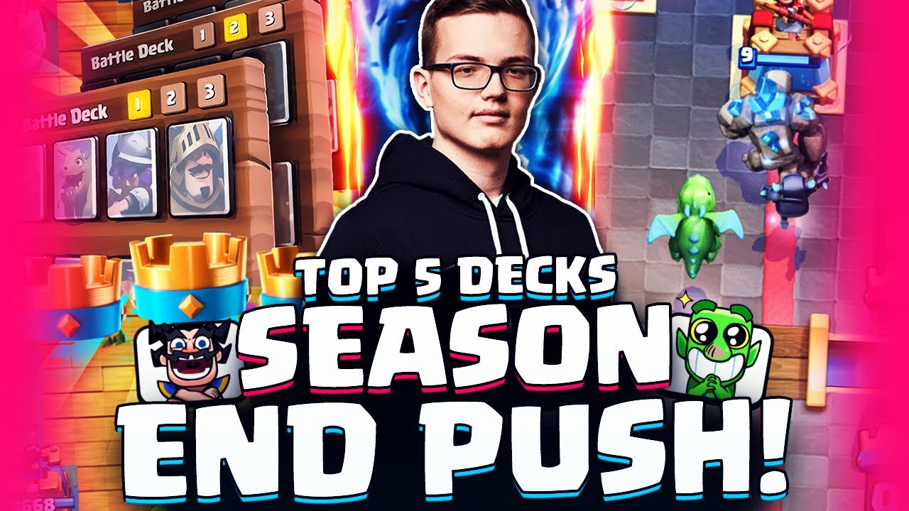LADDER SEASON END GRIND MIT TOP 5 DECKS! SCHAFFT FLOBBY DAS UNGLAUBLICHE? | Clash Royale Deutsch