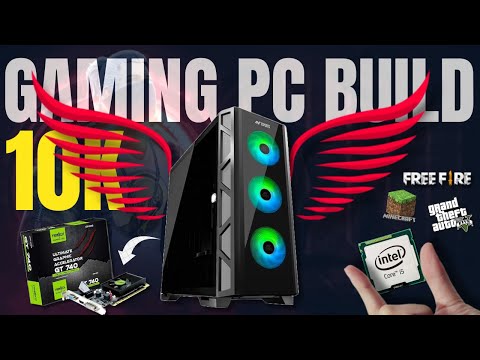 Best 10,000 Gaming Pc Build With I5 4th Gen And GT 740 | Windows