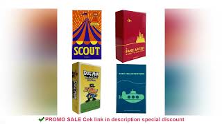 New Scout Card Game Circus Scout Board Hot Dog Game Goes To New York Deep Sea Deck for Party Playing