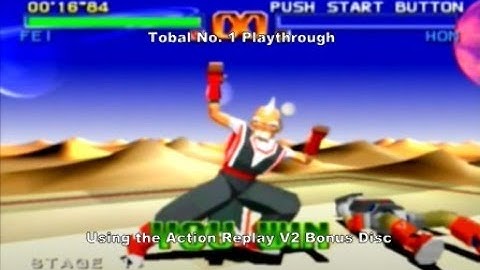 Tobal No. 1 Fei Playthrough using the Action Replay V2 Ps2 Bonus Disc for Ps1 :D #Playstation #Sony