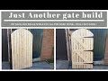 How to build a wooden gate (just another gate build)