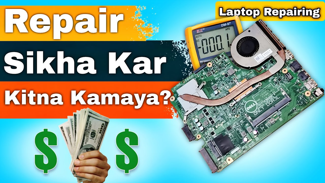Dekho Laptop Repairing Kamaayi Ka Sach! #repair #chiplevelrepair #schematics