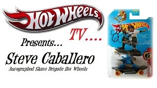 Hot Wheels Steve Caballero Skate Brigade with Autographs! | Hot Wheels