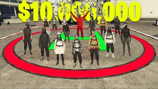 How Long Can GTA Online Players Survive in this Circle?