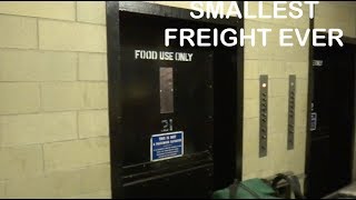 Smallest Freight Elevator ever! Vintage OTIS in New York City
