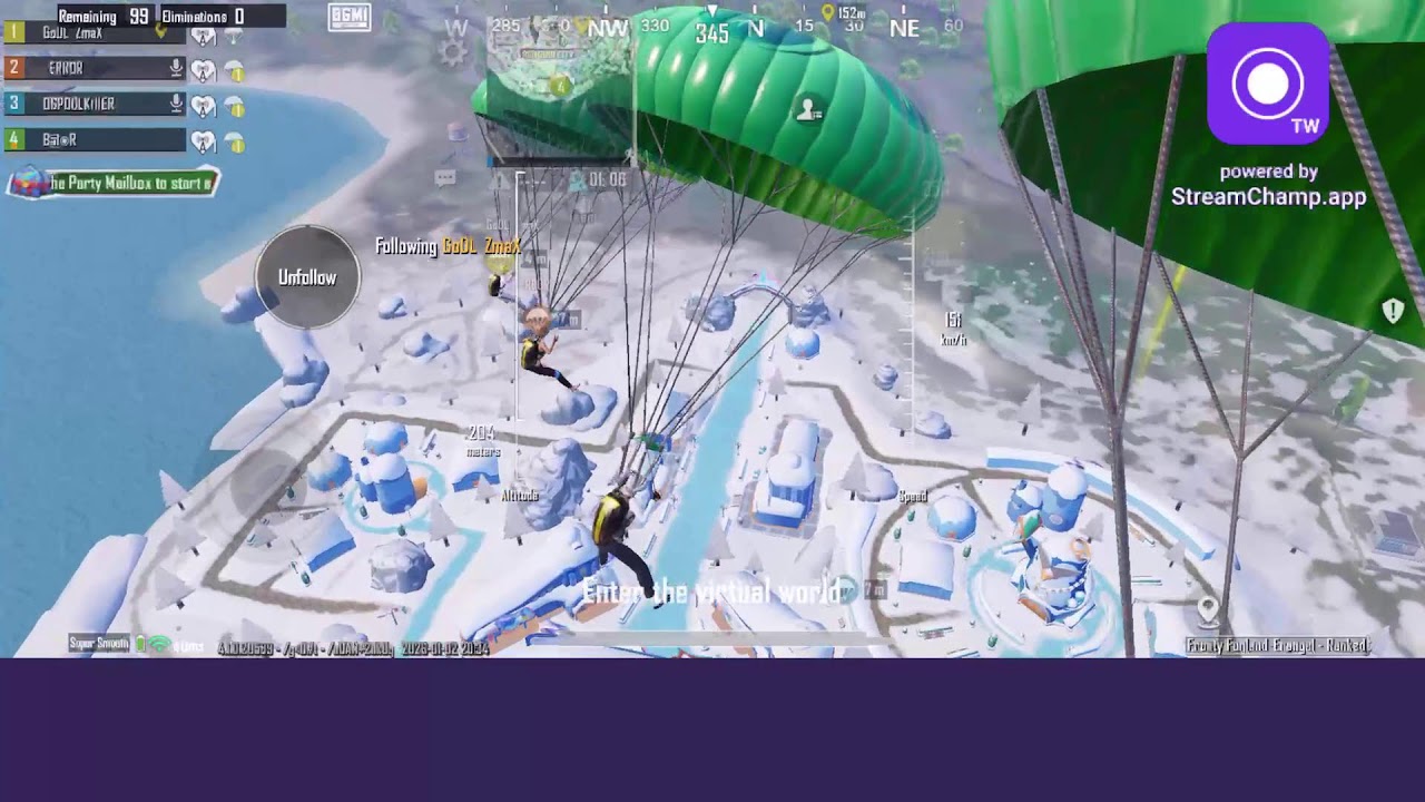 BGMI LIVE SHORTS | Enemy Shocked 🤯 Broadcast powered by StreamChamp