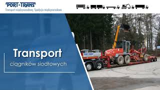 Usługi transportowe Goleniów Port-Trans sp.j. Transport Międzynarodowy