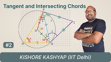 Tangents and Intersecting Chords 2 || ICSE Class 10 Board Exam || Solved question || CBSE