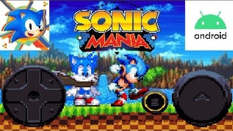 (REUPLOAD) Sonic Mania Plus Visible Controls With New Versions (Small Controls Big Controls) ANDROID