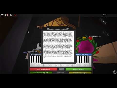 Roblox Piano Sia The Greatest Full Notes In Description Youtube