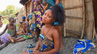 Scarring Faces for Beauty Ladies of Holi Tribe Benin 🇧🇯