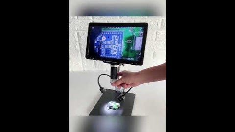 PCB Assembling Soldering 10.1" Inches Digital Display Screen Magnifying Electronic  Microscope NIW