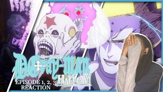 THEY LOOK GREAT! | D.GRAY-MAN HALLOW EPISODE 1-3 REACTION