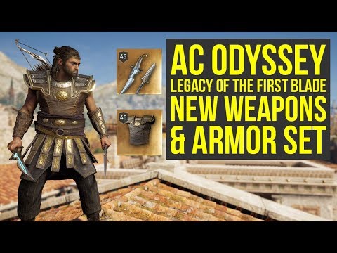 Assassin S Creed Odyssey Best Weapons Best Armor Added With The Dlc Ac Odyssey Best Weapons Youtube