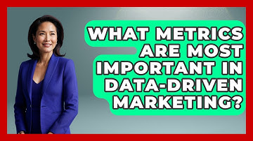 What Metrics Are Most Important in Data-Driven Marketing? | Modern Marketing Moves News