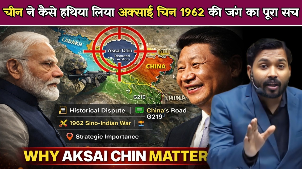 1962 War का अनकहा सचः कैसे चीन ने बना ली G219 रोड और छीन लिया अक्साई चिन.!