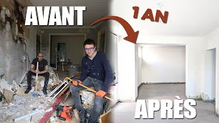 1 AN DE RENOVATION EN 15MIN !