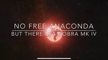 Elite Dangerous - “Free” Cobra Mk IV At Hutton Orbital?