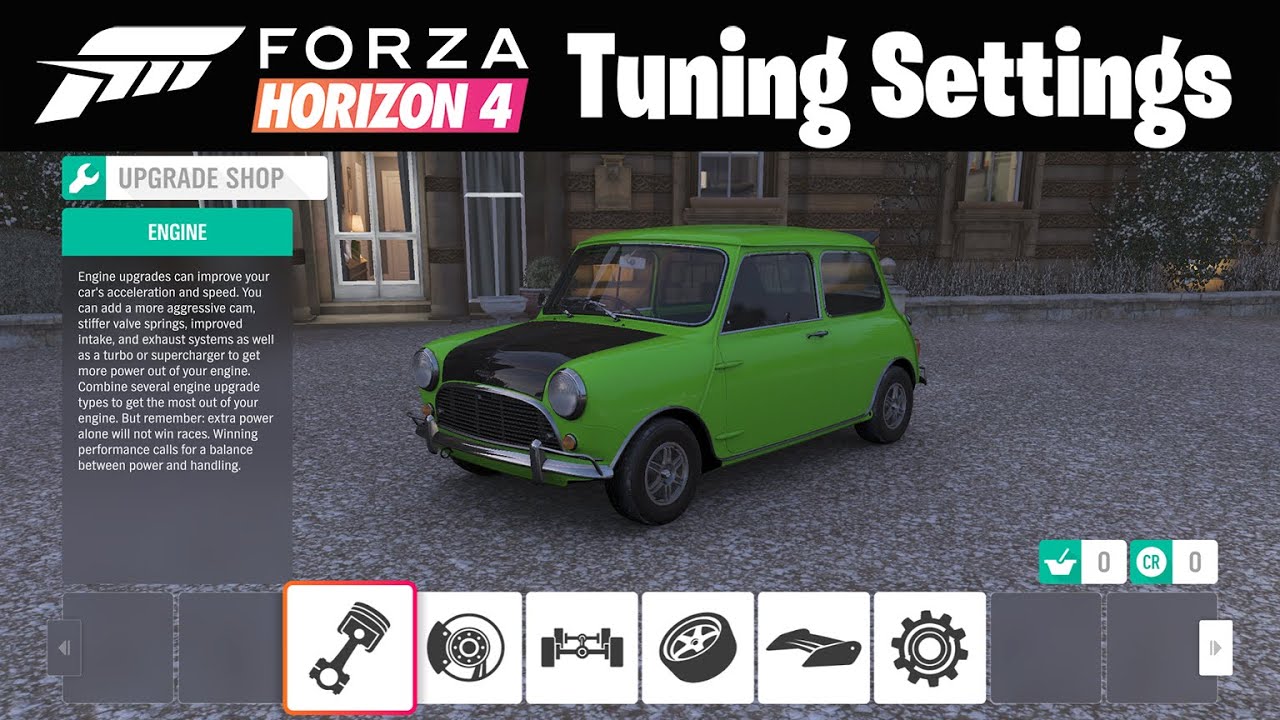Forza Horizon 4 Mini Cooper S B700 Class Tune Setting #Forzathon 