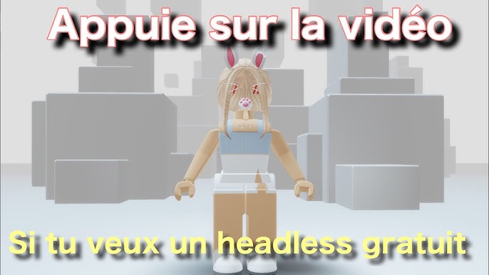 CapCut_How to get free headless in Roblox