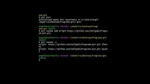 Evidencia 5.7 Git remoto y local