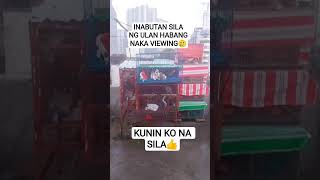 NAABUTAN NG ULAN ANG MGA IBON HABANG NAKA VIEWING.