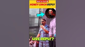 Honey Singh Reply live concert 😱 trending shorts 🤣#shorts #honeysingh #badshah #trendingshorts