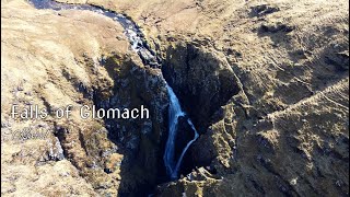 Falls Of Glomach - Kintail - Scotland 4K Dji Mini2