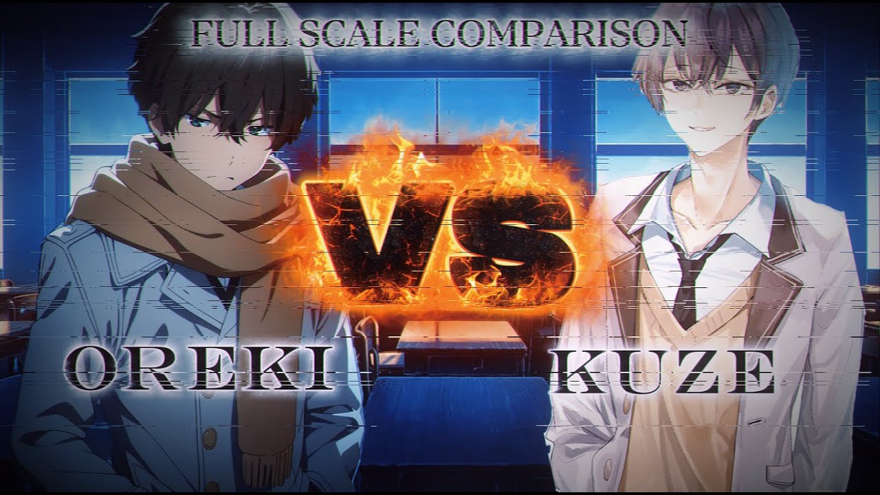 Oreki Houtaro VS Masachika kuze Full scale + All possibilites. Hyouka vs Roshidere Tournament Final