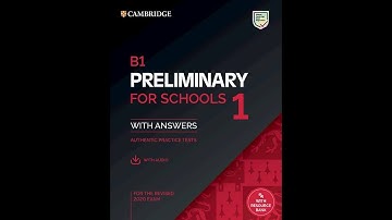 B1 Preliminary 1 Listening Test 2