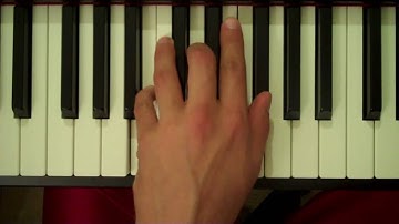 How To Play a B Minor Chord on Piano (Left Hand)