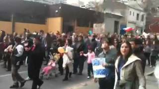 Marcha y Acto cultural por la educación en Santiago 7 de agosto de 2011 (1)