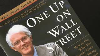 One Up On Wall Street by Peter Lynch Audiobook Great Book on Investing!