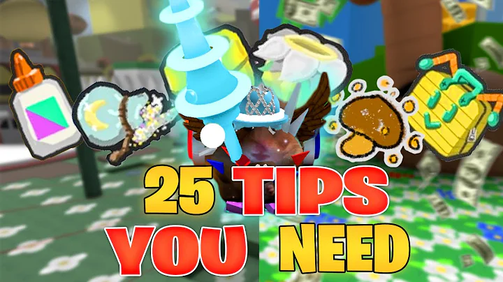 25 Tips Every Bee Swarm Simulator Player should KNOW