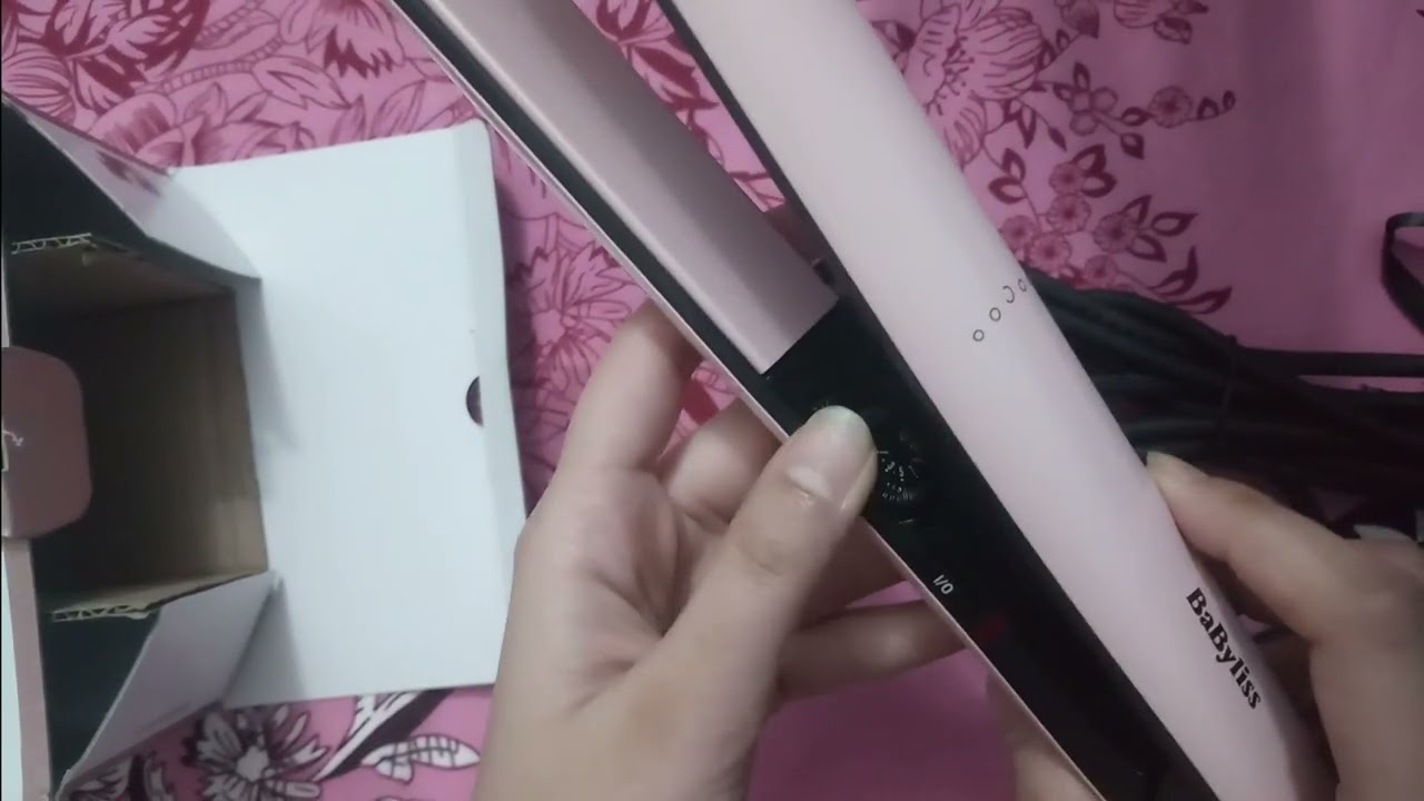 Unboxing Babyliss Rose Blush 235 Staightner | Best Review - YouTube