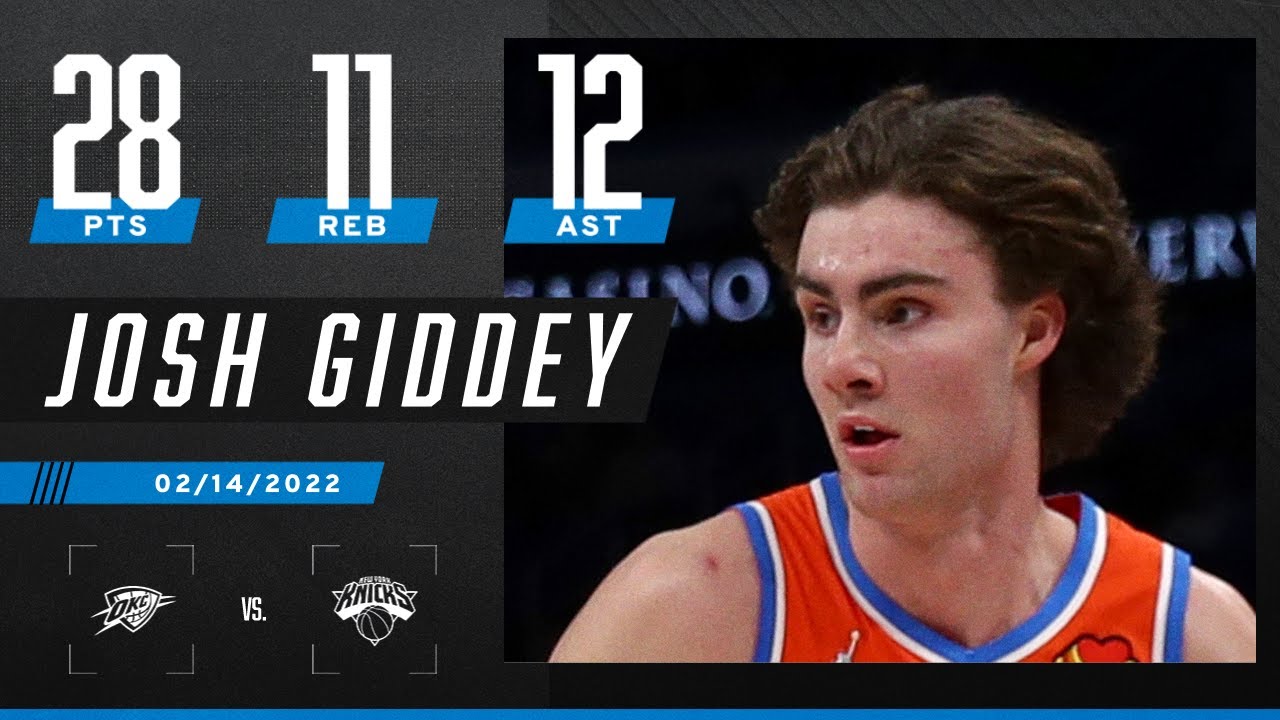 Who Is Josh Giddey? Stats, Salary, Height & More
