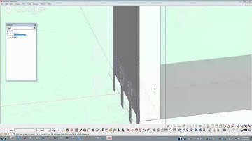 SketchUp Tutorial creating dovetails