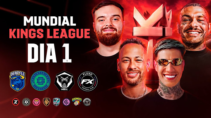 🔴 AO VIVO: COPA DO MUNDO DE CLUBES DA KINGS LEAGUE - DIA 1