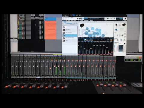 動画配信テスト： ProTools12+BFD3 to Soundgrid eMotion Lv1 Parallel OUT Test