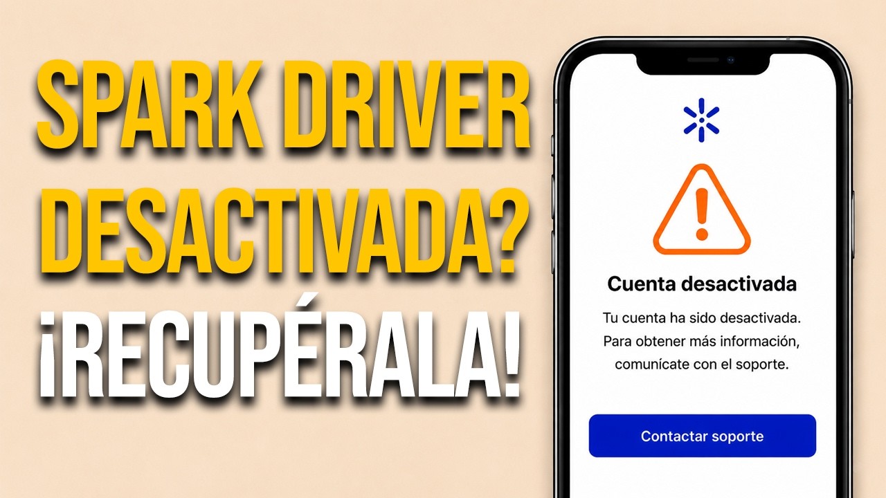 Cuenta de Spark Driver desactivada: cómo recuperarla paso a paso