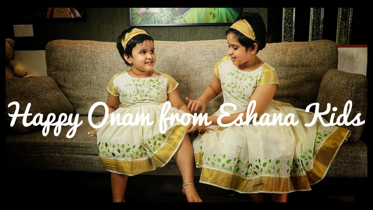 onam dress for baby girl online