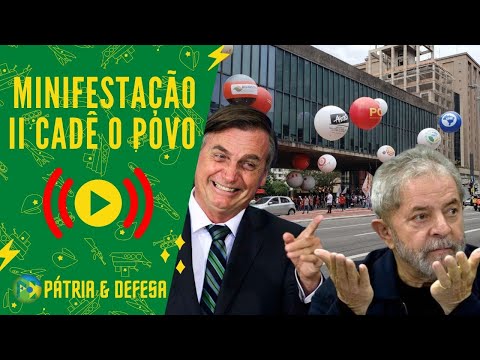 Minifestação, Balões e Faixas Enchem A Paulista