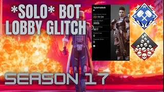 Apex Legends! THIS NEW Solo BOT LOBBY GLITCH! (Season 17) FULL TUTORIAL