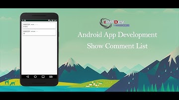 Android Development Tutorial - Order Food App Part 40 Show Comment List