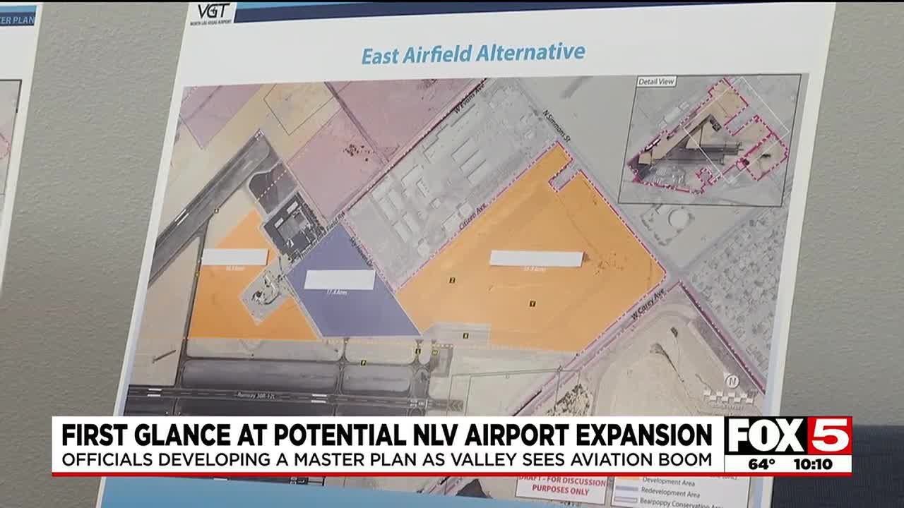 First glance at potential North Las Vegas Airport expansion