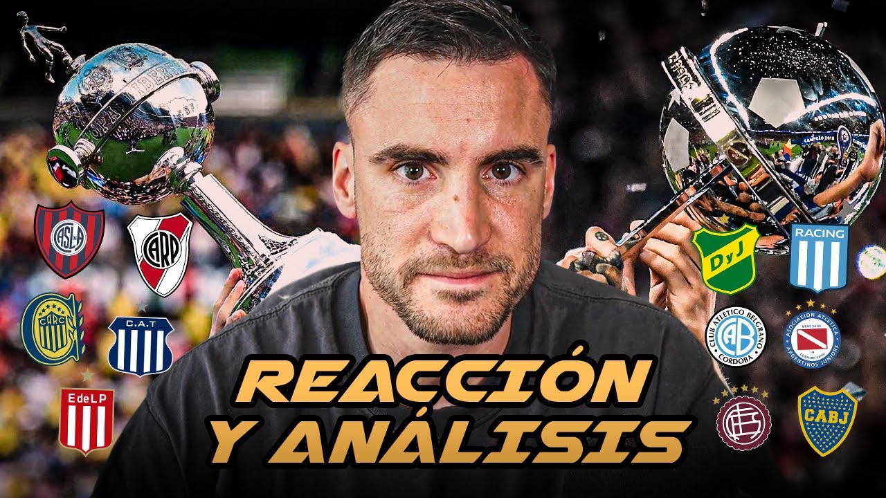 TAGLIAFICO REACCIONA y ANALIZA la copa LIBERTADORES y SUDAMERICANA