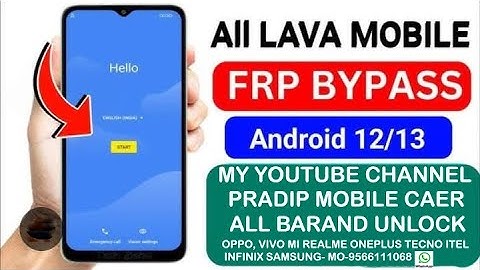 Lava z21 Frp  Unlock 100%working.Android multi tool