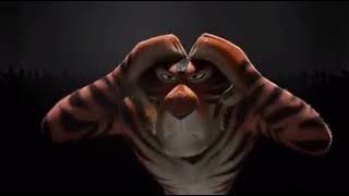 тигр из Мадагаскара летит в кольцо (оригинал мема)